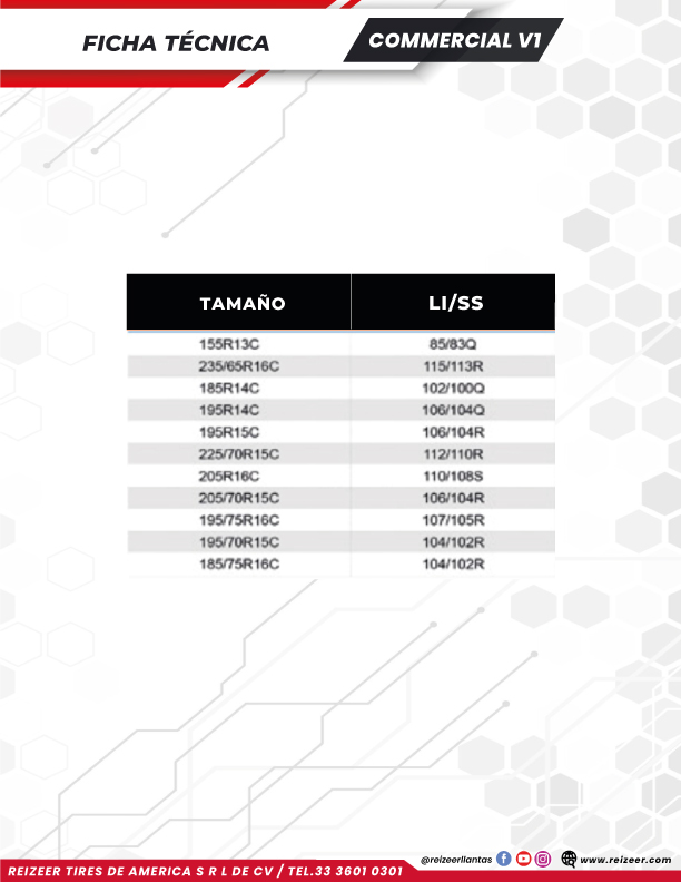AURUNZE Commercial V1 <br>195R15C 106/104Q<br> - Imagen 5